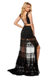 14 of 30 Sherri Hill 52472 Black