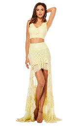 9 of 30 Sherri Hill 52472 Yellow