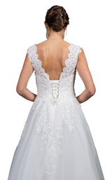 4 of 4 Dancing Queen 0025 Bridal Dress Off-White