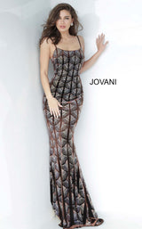 1 of 4 Jovani 00993 Coffee