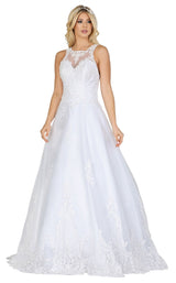 1 of 4 Dancing Queen 0133 Bridal Dress Off-White
