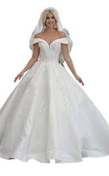 1 of 4 Dancing Queen 0158 Bridal Dress Off-White