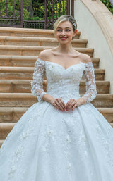 3 of 4 Dancing Queen 0165 Bridal Dress Off-White