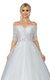 3 of 4 Dancing Queen 0170 Bridal Dress Off-White