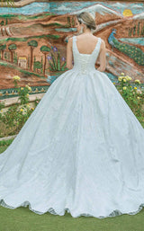 2 of 4 Dancing Queen 0177 Bridal Dress Off-White