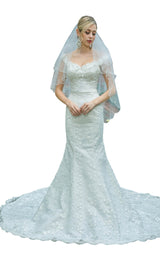 1 of 4 Dancing Queen 0183 Bridal Dress Off-White
