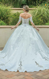 2 of 4 Dancing Queen 0187 Bridal Dress Off-White