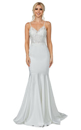 1 of 4 Dancing Queen 0191 Bridal Dress Off-White
