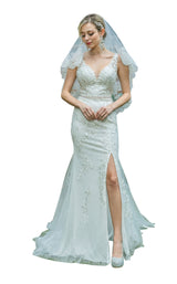 1 of 4 Dancing Queen 0196 Bridal Dress Off-White