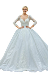 1 of 4 Dancing Queen 0199 Bridal Dress Off-White