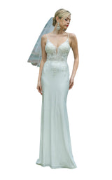 1 of 4 Dancing Queen 0201 Bridal Dress Off-White