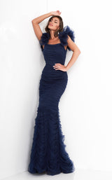 2 of 5 Jovani 02084 Dress Navy