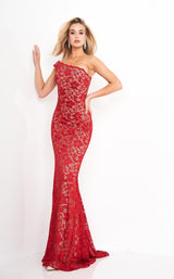 1 of 5 Jovani 02169 Dress Red