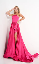 4 of 9 Jovani 02563 Dress Fuchsia
