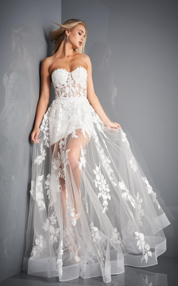 Jovani 02845 Ivory