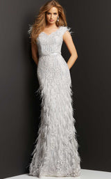 1 of 4 Jovani 03108 Silver