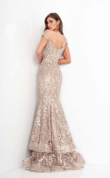 3 of 6 Jovani 03264 Dress Taupe