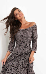 4 of 5 Jovani 03357 Dress Taupe