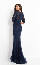 3 of 5 Jovani 03561 Dress Navy