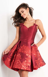 3 of 4 Jovani 03929 Dress Red