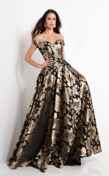 1 of 6 Jovani 03942 Dress Black-Gold