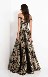 3 of 6 Jovani 03942 Dress Black-Gold