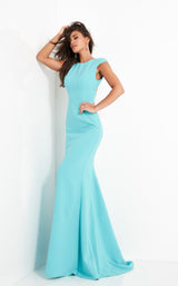 1 of 6 Jovani 04098 Dress Turquoise