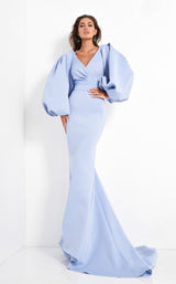 2 of 6 Jovani 04371 Light-Blue