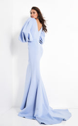 3 of 6 Jovani 04371 Light Blue