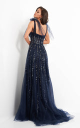 3 of 6 Jovani 04634 Dress Navy