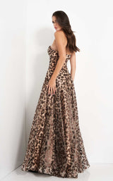 3 of 8 Jovani 04697 Dress Coffee