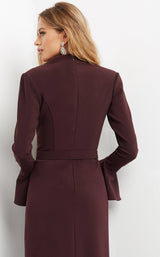 4 of 4 Jovani 04965 Plum