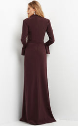 2 of 4 Jovani 04965 Plum