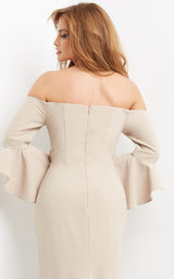 4 of 4 Jovani 07065 Dress Champagne