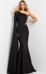 1 of 4 Jovani 07128 Black