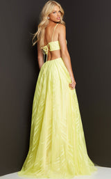 2 of 4 Jovani 07251 Yellow