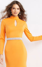 5 of 8 Jovani 07392 Dress Orange