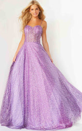 1 of 4 Jovani 07423 Dress Purple