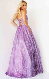 3 of 4 Jovani 07423 Dress Purple