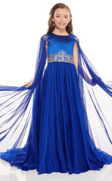 2 of 4 Rachel Allan Perfect Angels 10001 Dress Royal