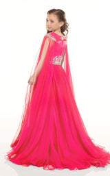 3 of 4 Rachel Allan Perfect Angels 10001 Dress Cerise