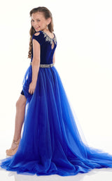 4 of 4 Rachel Allan Perfect Angels 10017 Dress Royal