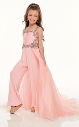 2 of 8 Rachel Allan Perfect Angels 10019 Jumpsuit Pink