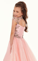 8 of 8 Rachel Allan Perfect Angels 10019 Jumpsuit Pink