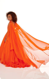 5 of 6 Rachel Allan Perfect Angels 10020 Childrens Dress Tangerine