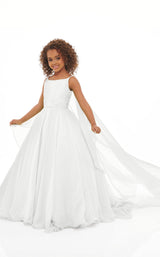 3 of 6 Rachel Allan Perfect Angels 10020 Childrens Dress White