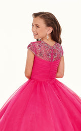 4 of 4 Rachel Allan Perfect Angels 10021 Dress Magenta