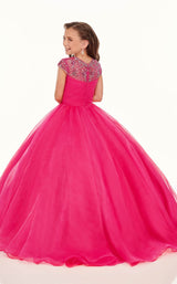 2 of 4 Rachel Allan Perfect Angels 10021 Dress Magenta