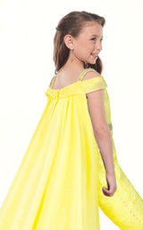4 of 4 Rachel Allan Perfect Angels 10023 Jumpsuit Yellow