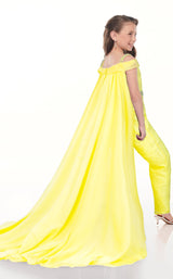2 of 4 Rachel Allan Perfect Angels 10023 Jumpsuit Yellow